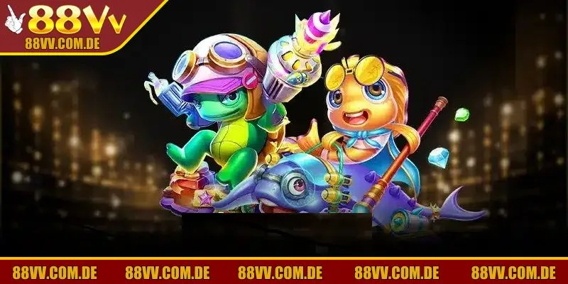 Bắn cá Rùa Xanh game săn thưởng hấp dẫn tại 88VV năm 2025 